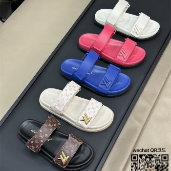 루이비통 LV 힐 샌들 슬리퍼