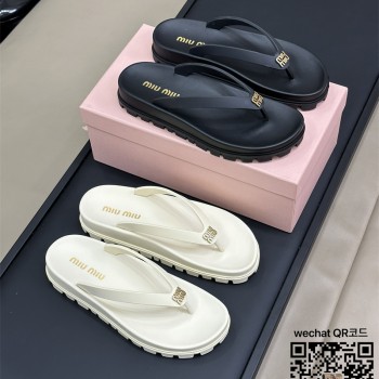 미우미우 MIUMIU 힐 샌들 슬리퍼