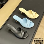 보테가베네타 BV 힐 샌들 슬리퍼