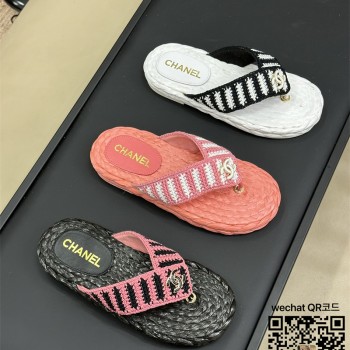 샤넬 CHANEL 힐 샌들 슬리퍼