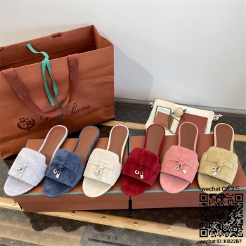 로로피아나Loro Piana 힐 샌들 슬리퍼