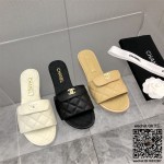 샤넬 CHANEL 힐 샌들 슬리퍼