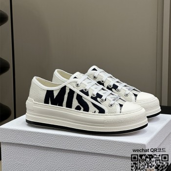 디올 DIOR 자수 스니커즈 운동화 신발 여성용