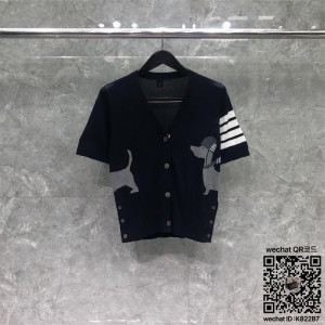 톰브라운 THOM BROWNE  반팔가디건 여성용