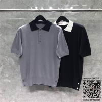 톰브라운 THOM BROWNE 니트 반팔티