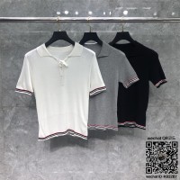 톰브라운 THOM BROWNE 니트 반팔티