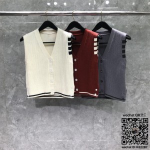 톰브라운 THOM BROWNE 니트 조끼