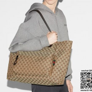 구찌 GUCCI 라지 GG 토트백 802166
