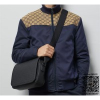 구찌 GUCCI  GG 러버 효과 크로스백 775097