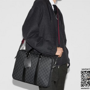구찌 GUCCI  숄더 스트랩이 달린 GG 브리프케이스 서류가방 792077