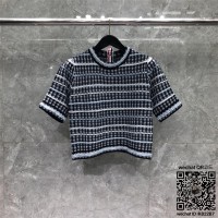 톰브라운 THOM BROWNE 니트 반팔티