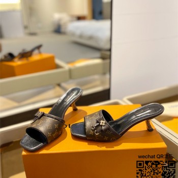 루이비통 LV 힐 샌들 슬리퍼