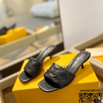루이비통 LV 힐 샌들 슬리퍼