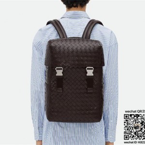 보테가베네타 BV 인트레치아토 플랩 백팩 766580