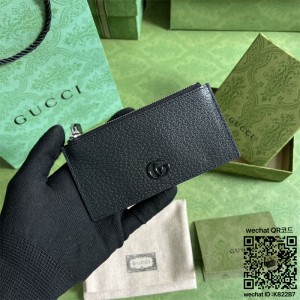 구찌 GUCCI GG 마몽 지퍼 카드 케이스 722726