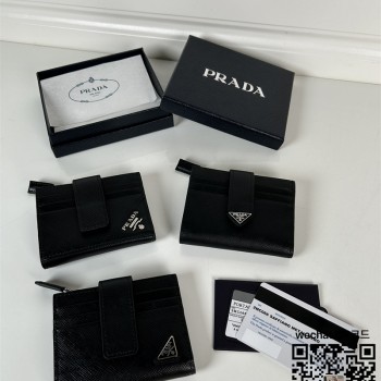 프라다 PRADA 사피아노 가죽 반지갑 2MC066