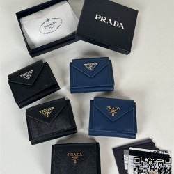 프라다 PRADA 사피아노 가죽 반지갑 1MH021