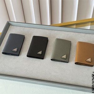 프라다 PRADA 사피아노 가죽 카드지갑 명함지갑 2MC101