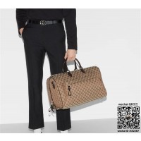 구찌 GUCCI 미디엄 GG 더플백 키폴 802095