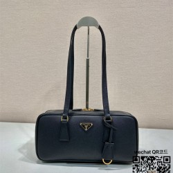 프라다 PRADA  사피아노 가죽 핸들백 1BB116