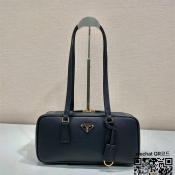 프라다 PRADA  사피아노 가죽 핸들백 1BB116