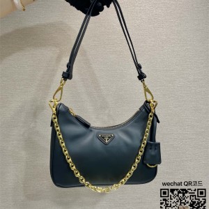 프라다 가죽 레더 미니백 1BC204B