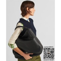 프라다 라지 가죽 숄더백 1BC219