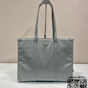프라다 PRADA 신상 여자 라지 엔틱 나파 레더 토트백 1BG460