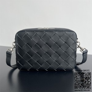 보테가베네타 미디엄 인트레치아토 카메라 백 크로스바디 백 755925