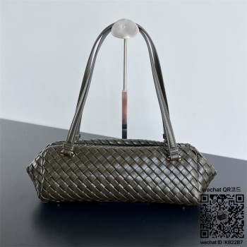 보테가베네타 레츠 고 인트레치아토 가죽 숄더 백 796258