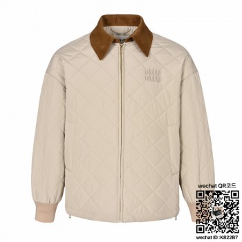 미우미우 MIUMIU  솜 패딩  남여공용