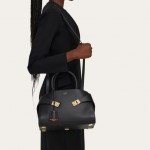 페라가모 허그 탑 핸들백 (S) 스몰