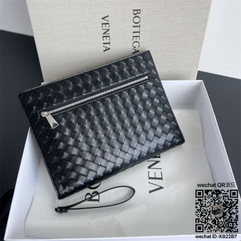 보테가베네타 인트레치아토 파우치백 클러치백  미디엄 인트레치아토 도큐먼트 케이스  732638