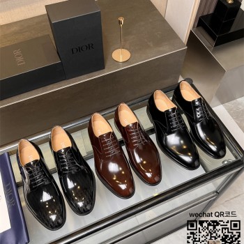 디올 가죽 로퍼 구두