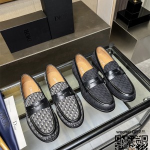 DIOR 디올 가죽 로퍼 구두