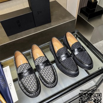 DIOR 디올 가죽 로퍼 구두