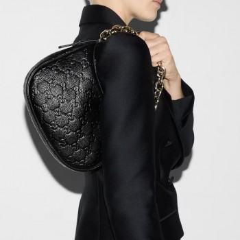 구찌 GG 엠블럼 스몰 숄더백 815409