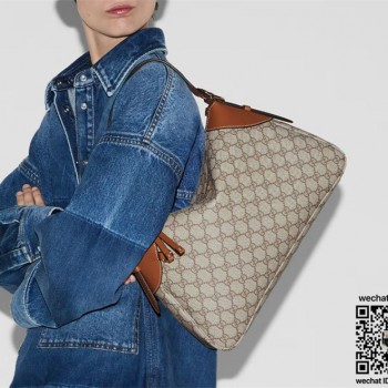 구찌 GG 엠블럼 미디엄 숄더백 815217