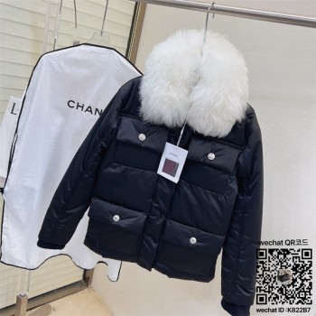 샤넬 패딩 여성용 양털 솜패딩