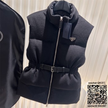 프라다 패딩 조끼 여성용