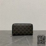 셀린느 CELINE 트리오페 캔버스 장지갑 100802