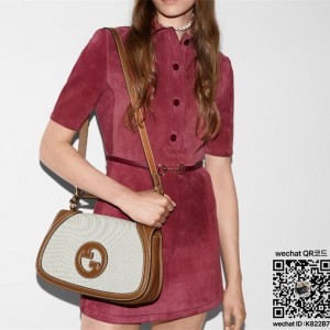 구찌 블론디 미디엄 탑 핸들백 815716