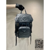 프라다 PRADA 리나일론 및 가죽 백팩 2VZ135