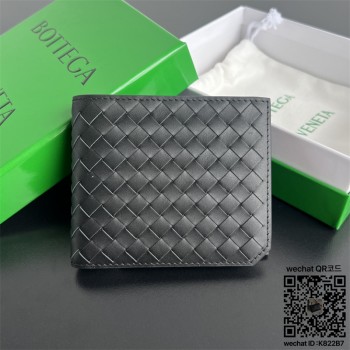 보테가베네타 인트레치아토 피콜로 폴더형 반지갑 805654