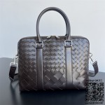 보테가베네타 슬림 인트레치아토 브리프케이스 778081