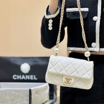 샤넬 CHANEL 신상 진주장신 플랩백 스몰 AS4861