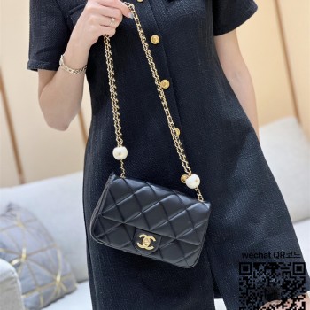 샤넬 CHANEL 신상 진주장신 플랩백 스몰 AS4861