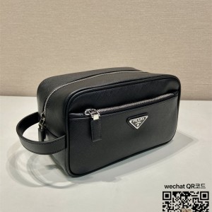 프라다 가죽 여행용 파우치 2NA819