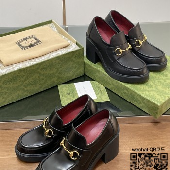 구찌 로퍼 구두 신발 여성용 9 CM