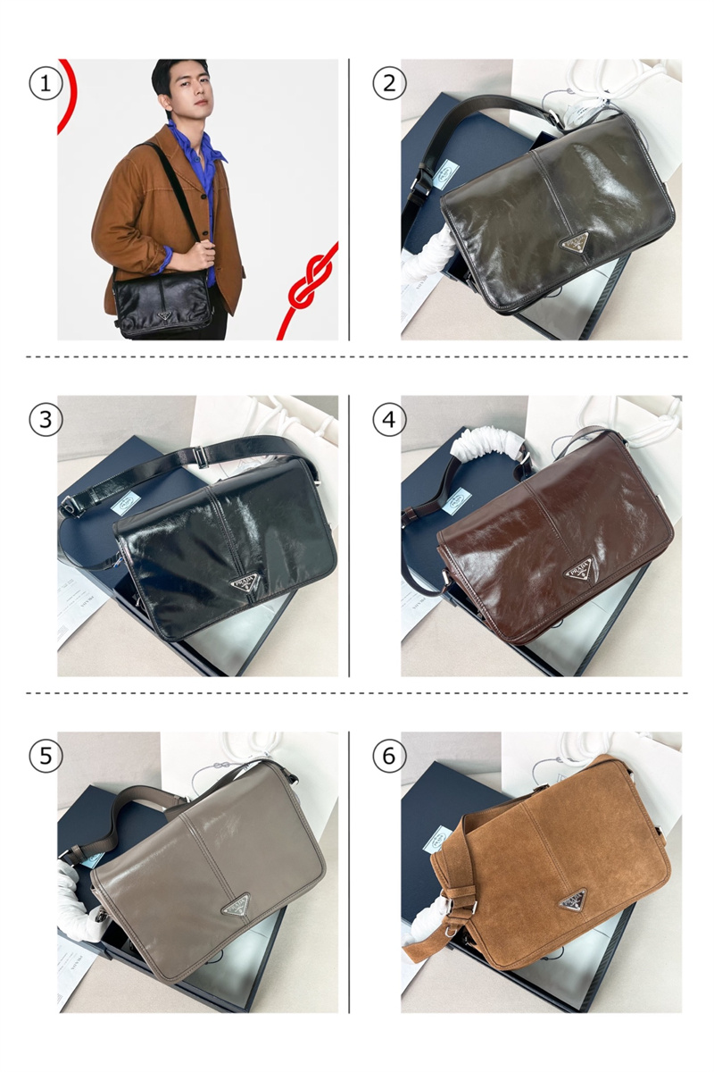 프라다 가죽 숄더백 2VD073